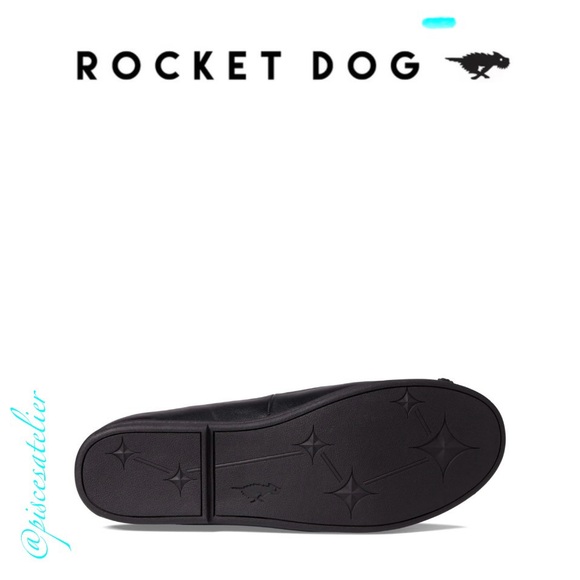 Rocket Dog Jamie Plush Foam Black Ballet Flats, Women’s Size 8 Wide - Picture 7 of 9